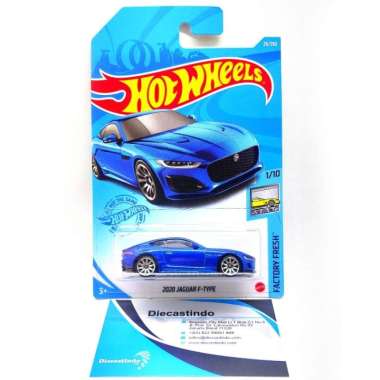 Hotwheels / Hot Wheels 2020 JAGUAR F TYPE FACTORY FRESH Biru