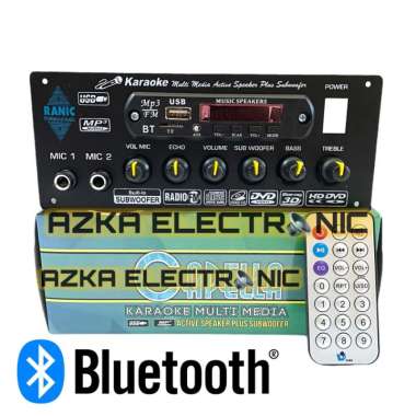 Kit Speaker Aktif Bluetooth Karaoke Original, Murah & Diskon
