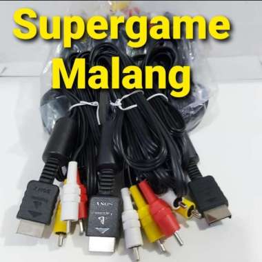 Kabel AV PS1 PS 1 PS2 PS 2 PS3 PS 3 Sony Playstation Ori
