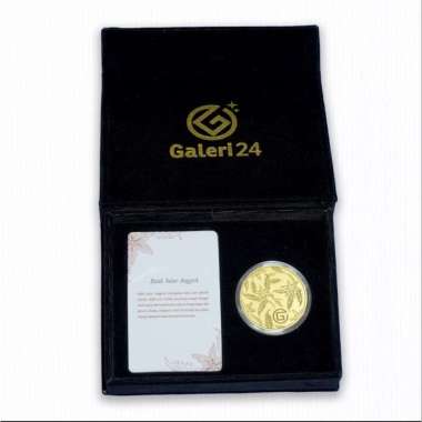 Emas Batangan Batik Sulur Anggrek 5 GRAM - Emas Galeri 24