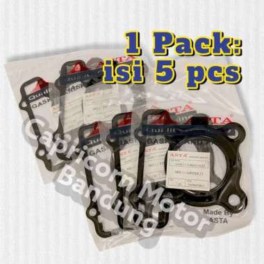 PAKING GASKET CYLINDER HEAD ATAS MIO J SOUL GT 115 XRIDE FINO FI JUPITER Z1 ASTA ISI 5 PACKING KOP