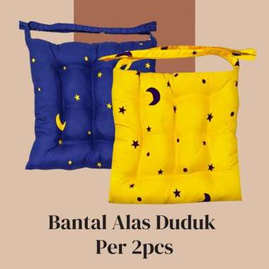 (2pcs) Bantal Alas duduk - Bantal Kursi / bantal multifungsi/ bantal motor hamil ukuran 40x40 Random