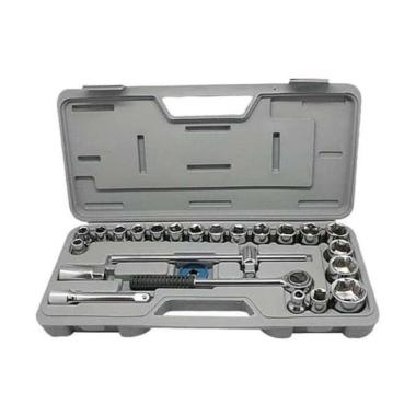Jual Tekiro Socket Wrench Set Kunci Sok [1/4-3/8 Inch 6pt