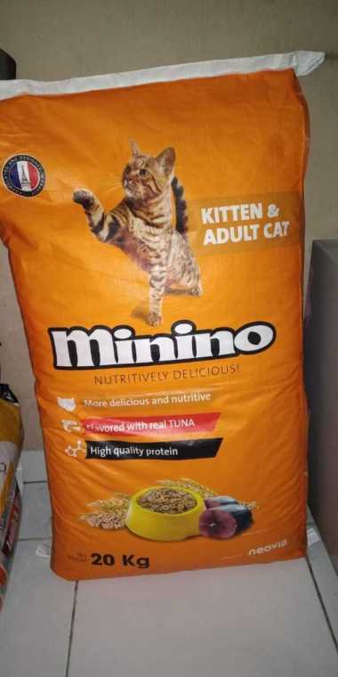 Minino Kitten dan Cat 20kg