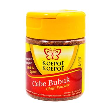 Jual Koepoe Koepoe Cabe Bubuk Bumbu Masak [23 gx3pcs] Online - Harga