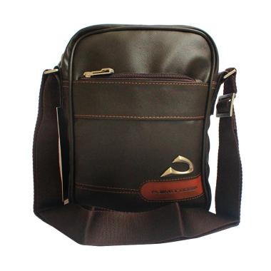 Jual Planet  Ocean  Draw Tas  Pria Brown TPM214 602 Online 