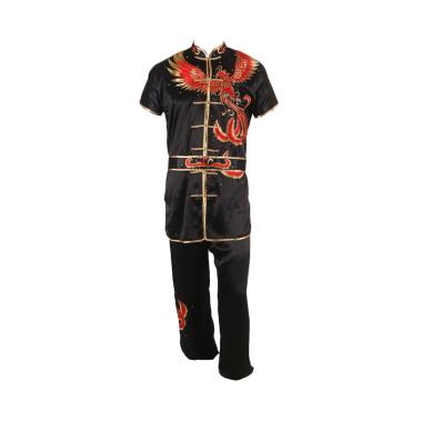 Jual Proteam Pheonix Baju Wushu - Merah Hitam Online
