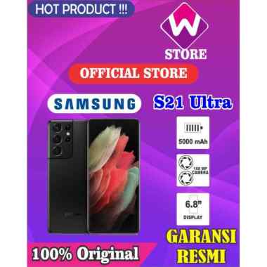 Jual Samsung Galaxy S21 Ultra 5g Black 128gb Original, Murah & Diskon