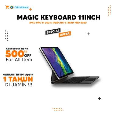 Jual Magic Keyboard 11 Ipad Agustus 2022 - Garansi Resmi & Harga Murah