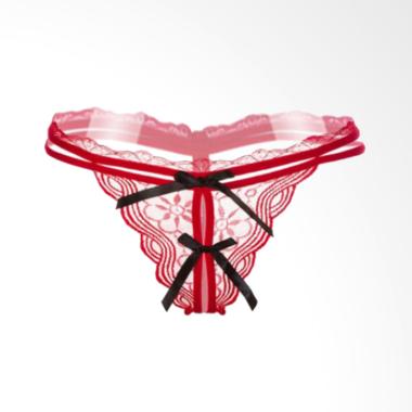 Jual Celana Bahan Wanita Merah Terbaru - Harga Murah