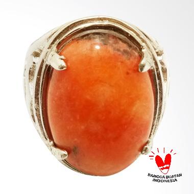 Vee CPR03 Batu Raflesia Cincin Pria - Orange Orange