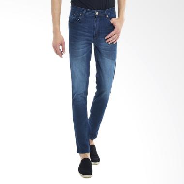 Jual Celana Pria Biru Dongker Slim Terbaik Maret 2022 - Harga Murah