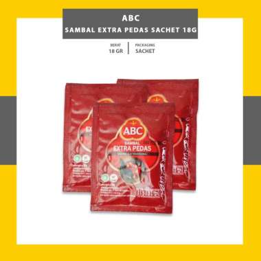Jual Saos Sambal Abc Extra Pedas 18 Gr Online Terbaru April 2022 - Blibli