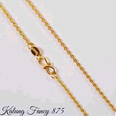 Kalung Nory Elegant Hadiah Ultah Emas Asli Kadar 875 5.02gr