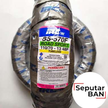 SEPASANG Ban Motor YAMAHA NMAX // IRC ROAD SPORT 110/70-13 & 130/70-13 Tubeless