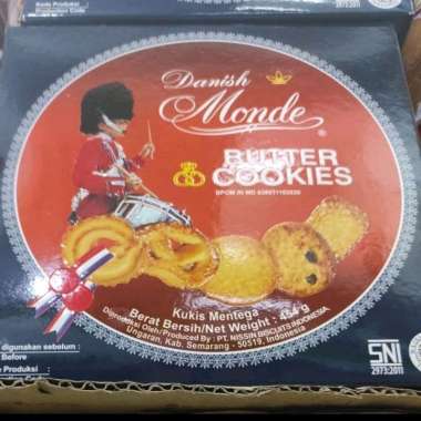 Danish Monde Butter Cookies Kaleng 454 gr
