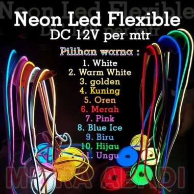 Jual Lampu Neon Led Flexible Panjang Terbaru Dengan Harga Terbaik Di
