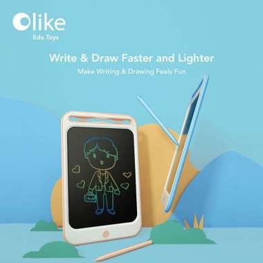 Promo Olike LCD Drawing Board 8.5 inch - Candy Pink di Seller ASIA JAYA