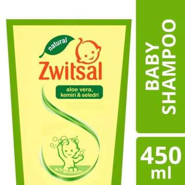 ZWITSAL Baby Shampoo dan sabun ZWITSAL Refill 450 ml