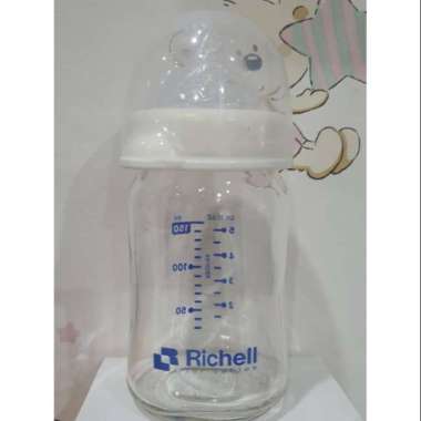 Botol kaca wideneck 150ml Richell