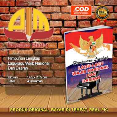 Pustaka Media Kumpulan Buku Gitar dan Lagu Wajib Lagu Daerah Lengkap Himpunan Lagu MM