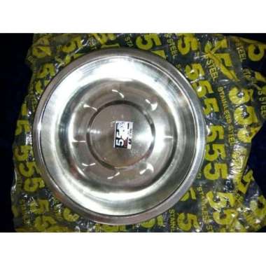 PIRING KECIL /MANGKOK KECIL UKURAN 18 CM STAINLESS STEEL MERK 555