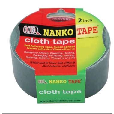 LAKBAN HITAM TEBAL KUAT NANNKO TAPE 2in / 5cm