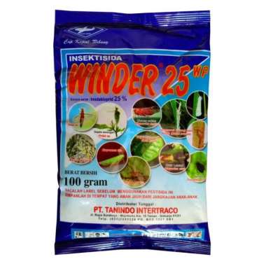 Insektisida Sistemik Winder Serbuk Imidakloprid 25Wp 100 Gram