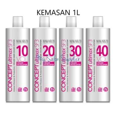 Makarizo Concept Ultimax Cream Developer 1L / Oxidant Peroxide 6% VOLUME 20
