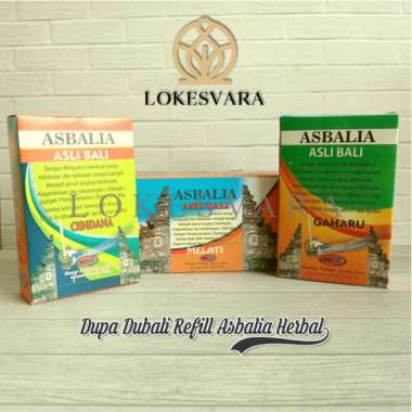 Dupa Hio Wangi Harum Aromaterapi Dubali Asbalia Refill Melati