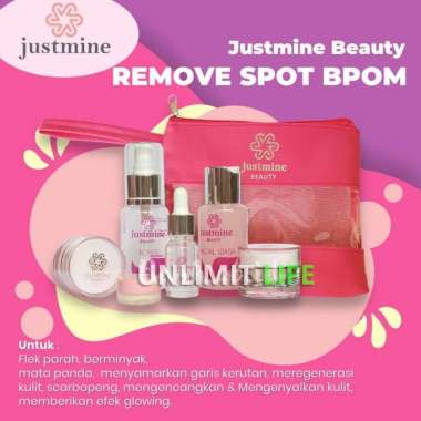 JUSTMINE BEAUTY SKINCARE REMOVE SPOT Paket Perawatan Wajah Jerawat