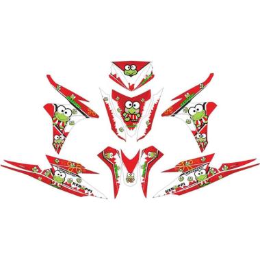 Decal Balap Supra 125 - X Ride Batman Stiker Motor Keren Cutting Sticker Decal Stiker Stiker ...