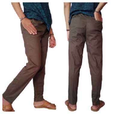 Jual Celana Bahan Warna Grey Terbaru - Harga Murah