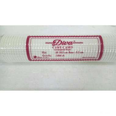 Cake Case Diva White - 1000pcs 10.5/5.2