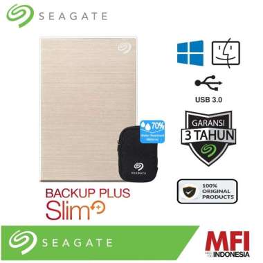 Jual Seagate Hardisk External Backup Plus [1TB] Online Maret 2021 | Blibli