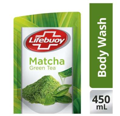 Jual Lifebuoy Antibacterial Body Wash Refill Matcha Green Tea Murah