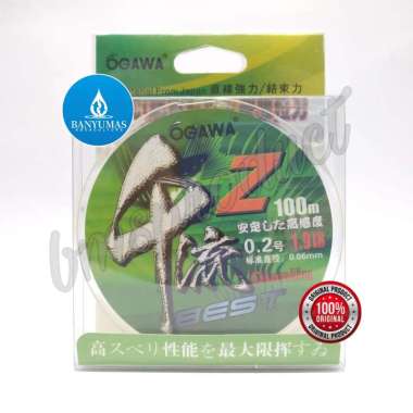 Senar Pancing Ogawa Qianliu No 0.2 Diameter 0.06 mm 1.9 LB BA005002 random