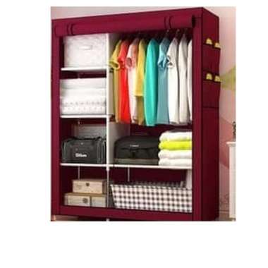 Jual super cantik LMJ-128 Jumbo Portable Kain Lemari
