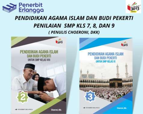 BUKU AGAMA ISLAM DAN BUDI PEKERTI (PENILAIAN) KELAS 8, 9 ERLANGGA KELAS 8