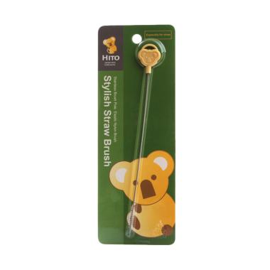 Jual Hito Straw Brush Sikat Sedotan Bayi - Kuning Online