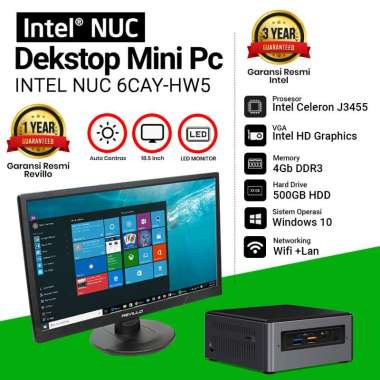 Jual SYMETRI Mini PC NUC BKNUC8CCHKR2 [Intel NUC Celeron