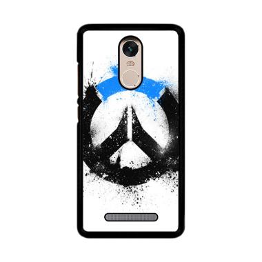 jual flazzstore overwatch logo black blue z4577 custom casing for xiaomi redmi note 3 or note 3 jual flazzstore overwatch logo black blue z4577 custom casing for xiaomi redmi note 3 or note 3