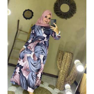 GAMIS BOSQUE  / GAMIS MURAH RAYON PREMIUM TERBARU RAYON BUSUI FRIENDLY MOTIF BUNGA
