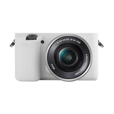 jual godric silicone for sony alpha mirrorless a5000 or a5100 putih harga jual godric silicone for sony alpha mirrorless a5000 or a5100 putih harga