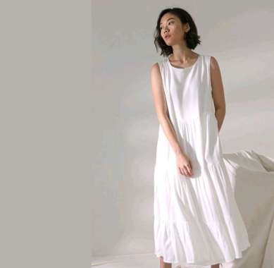 Dress Putih - Harga Terbaru Desember 2021 & Gratis Ongkir | Blibli