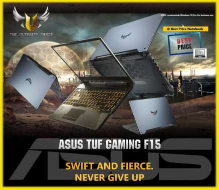 Jual Asus TUF A15 FX506IH-R565B6T Gaming Laptop - Fortress Gray [R5