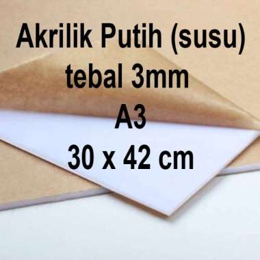 Jual Custom Akrilik Lembaran 1.5 mm Rp.18 per cm di Seller shopakrilik
