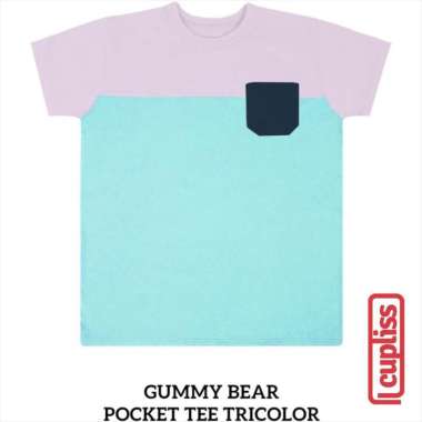 Little Palmerhaus Pocket Tee Tricolor Gummy Bear Kaos Oblong Anak null 5 tahun Gummy Bear