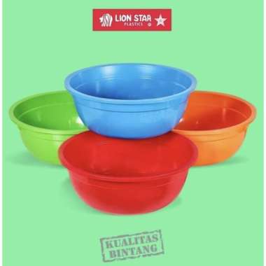 BASKOM PLASTIK / BASKOM SERBAGUNA / BASKOM 12 inch DELUXE LS LION STAR