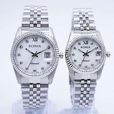 BONIA BNB 10552-1353 / 3353 - Jam Tangan Couple ORIGINAL Couple